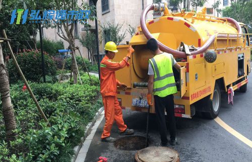 苏州园区东环雨污管道清淤疏通